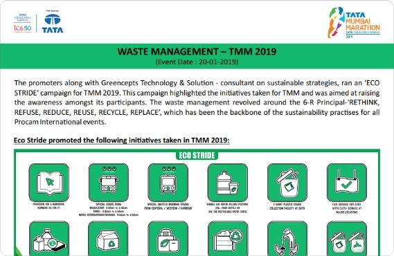 TMM 2019 ,[object Object], Green Initiatives